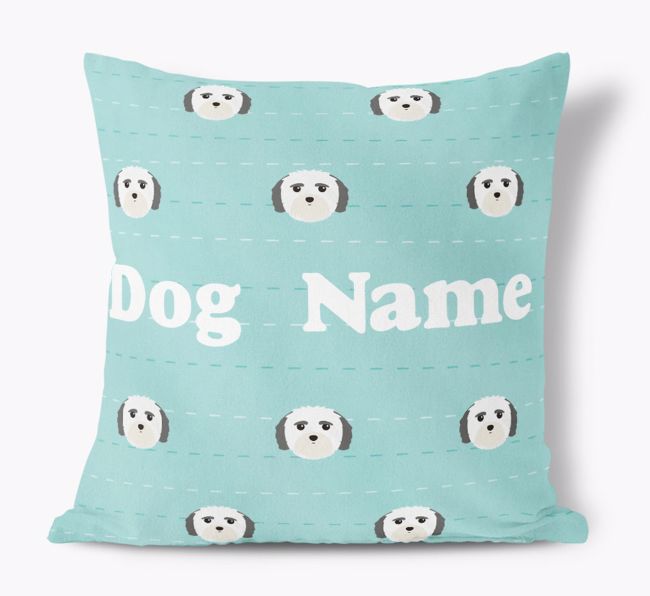 Icon Pattern: Personalized {breedFullName} Soft Touch Pillow